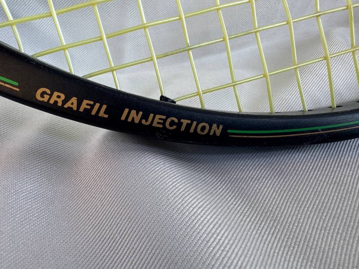 Étui De Tennis Dunlop 200G Injection Grafil - Taille De Grip 4 1/2 - Rare