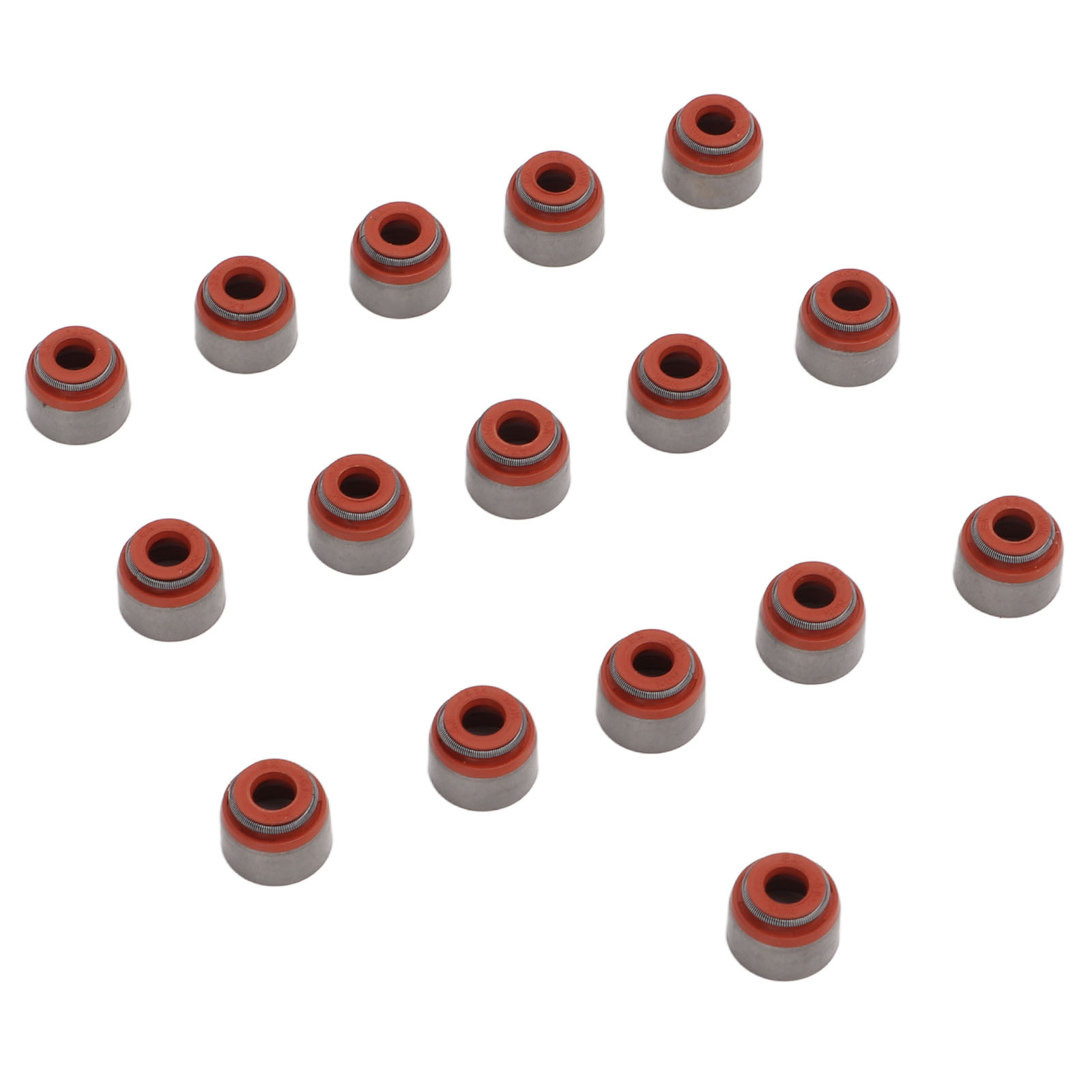 16PCS Engine Valve Stem Seal Package Fluororubber for ACURA B17A1 B18C1