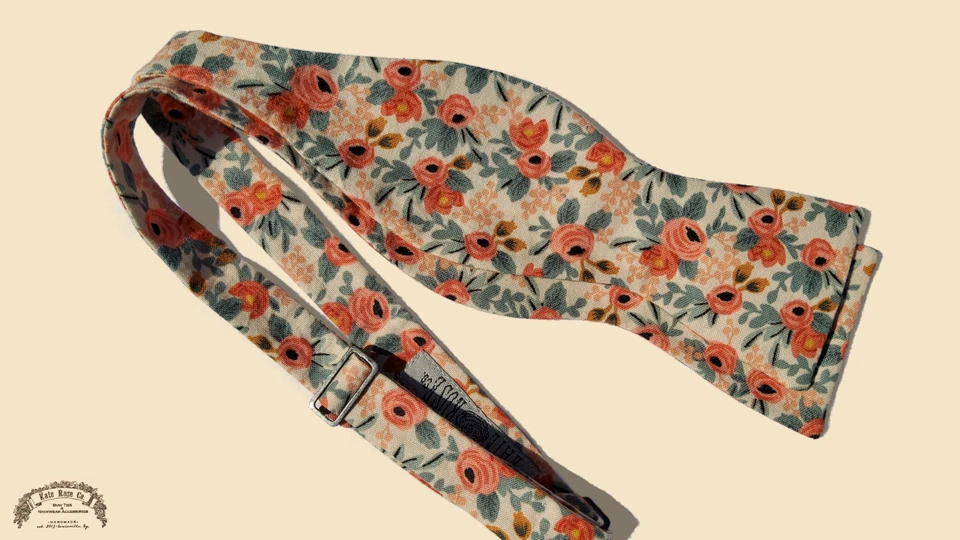 古董花卉 | 手工精品男式领结 - Kate Rose Co. — 第 4/4 张图片