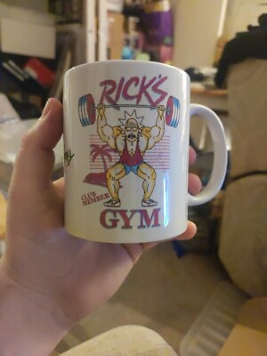 Rick and Morty, Ricks Fitnessstudio, Becher Neu