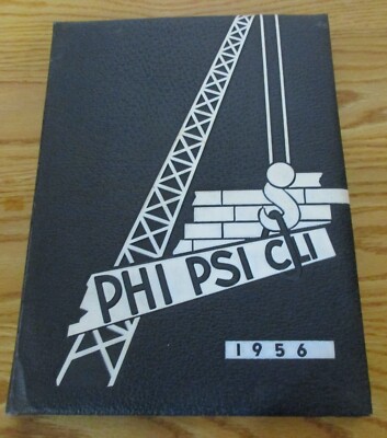 1956 Phi Psi Cli Elon College, Elon, NC Yearbook