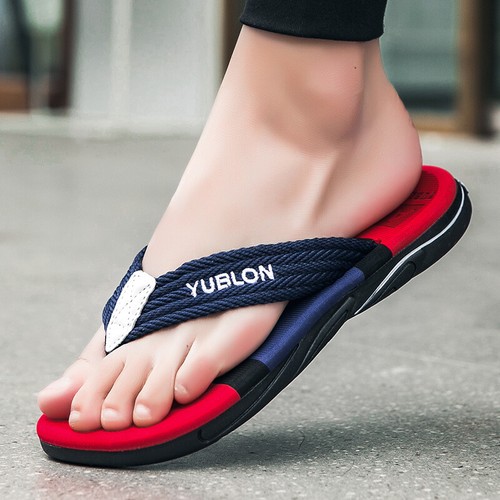 Sandalias de ducha chanclas deportivas de verano para hombre | Zapatos informales para playa y piscina al aire libre - Imagen 7 de 24