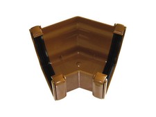Floplast Guttering RAN4CA 110mm Niagara Ogee - 135* External Angle - Caramel