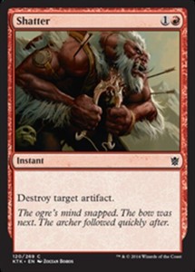 Shatter x4 - Khans of Tarkir - NM-Mint, English - Khans of Tarkir