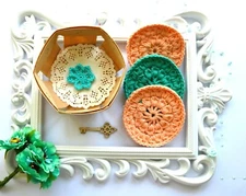 6 Eco-Friendly Face Pads Cotton Makeup Remover Rounds | Reusable & Washable