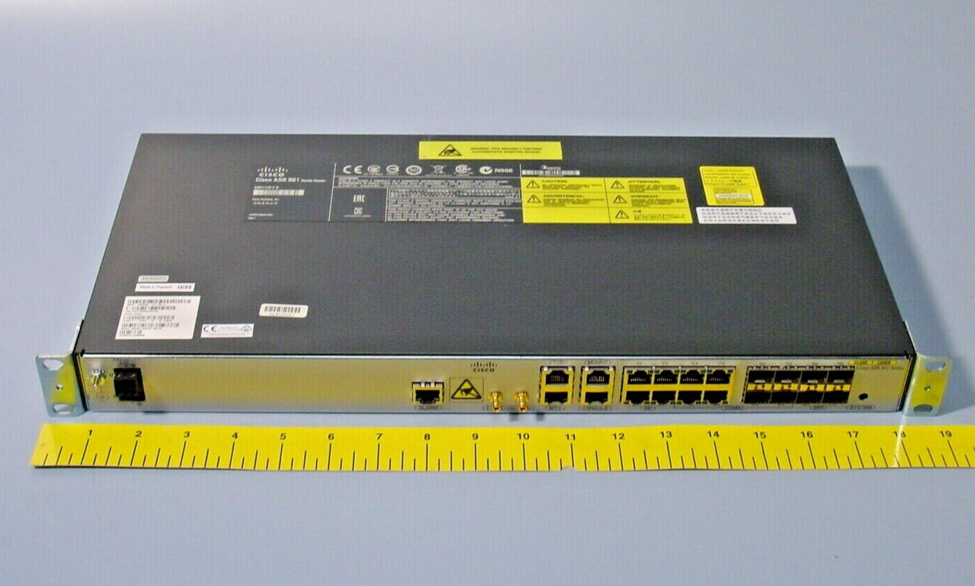 Cisco A901-12C-F-D V04 ASR 901 Series Aggregation Services Router | eBay