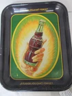 AUTHENTIC  NU GRAPE SODA   ADVERTISING SERVING TIN TRAY VINTAGE    372-C