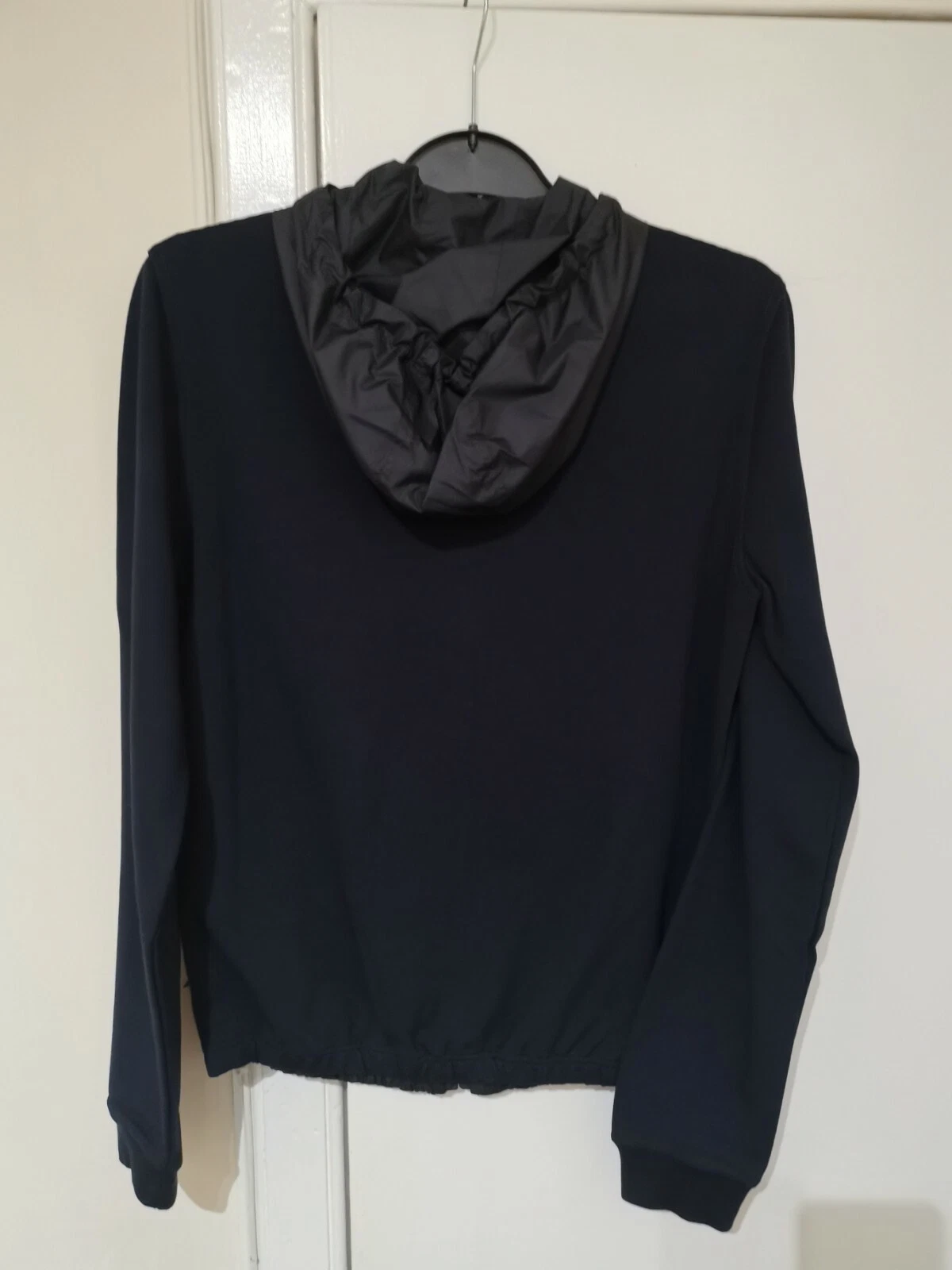 GIACCA TECNICA UOMO AUTENTICA GUCCI LEGGERA CON CAPPUCCIO TAGLIA M (TAG S) NUOVA CON ETICHETTE PREZZO AL PUBBLICO £1040