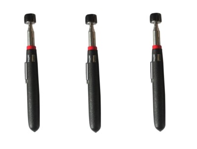 3 x Teleskop Pick Up mit Magnet bis ca. 65 cm Magnetheber Magnetstab bis 2,3 KG