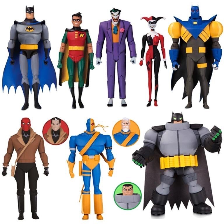La Nouvelle Aventure de Batman : Figurine articulée Batman (Argent) 1/6