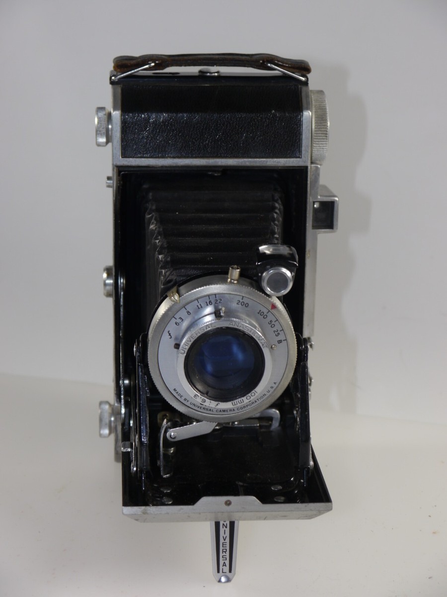 Vintage Folding Camera Roamer 63 6x9 w SYNCHROMATIC ANASTIGMAT 100