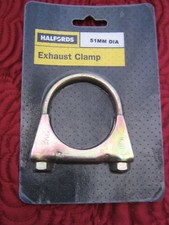 Halfords Exhaust clamp 51mm diameter *BRAND NEW*