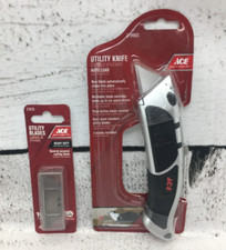 ACE Utility Knife Auto Load 2199693 w/  10 Bl...