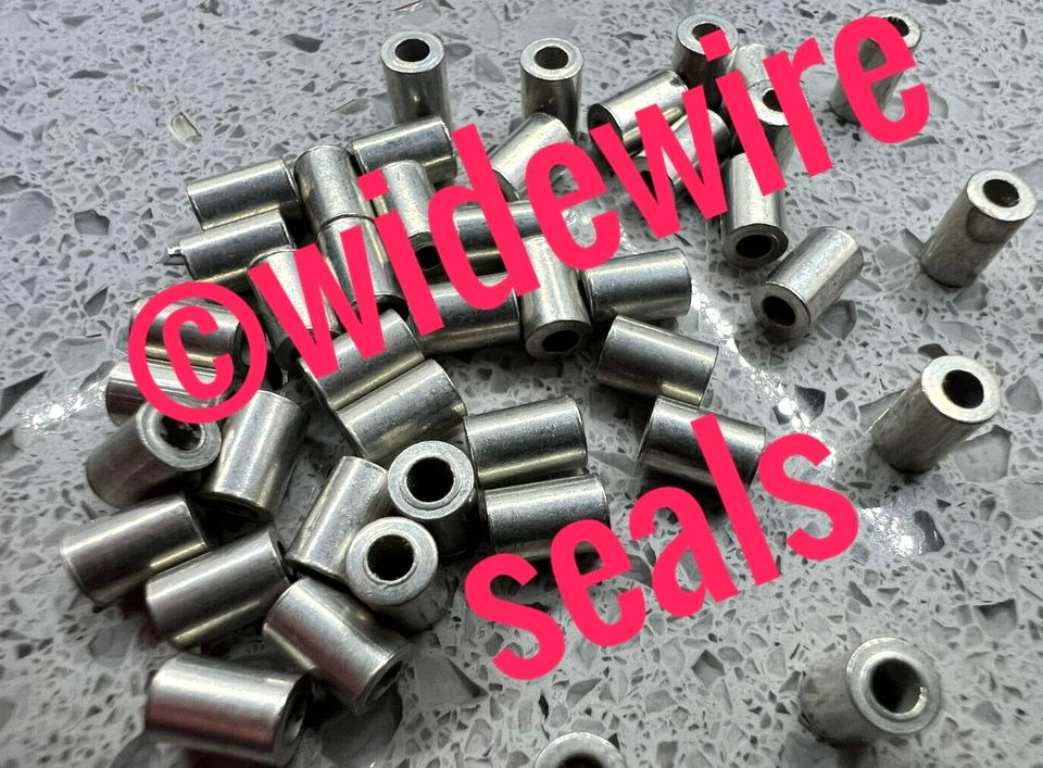 Electric Meter Seals. 6mm Round & 15cm 7 strand Wires X 20. Trusted Ebay Seller - Image 2 of 4