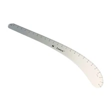 LANCE 24" French Curve / L Ruler Solid Aluminum Metal