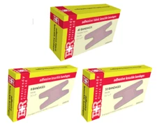 EVER READY FLEXIBLE FABRIC ADHESIVE BANDAGES FOR KNUCKLE