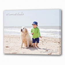 Personal Photos Print to Canvas. Modern gallery wrapped wall decor 