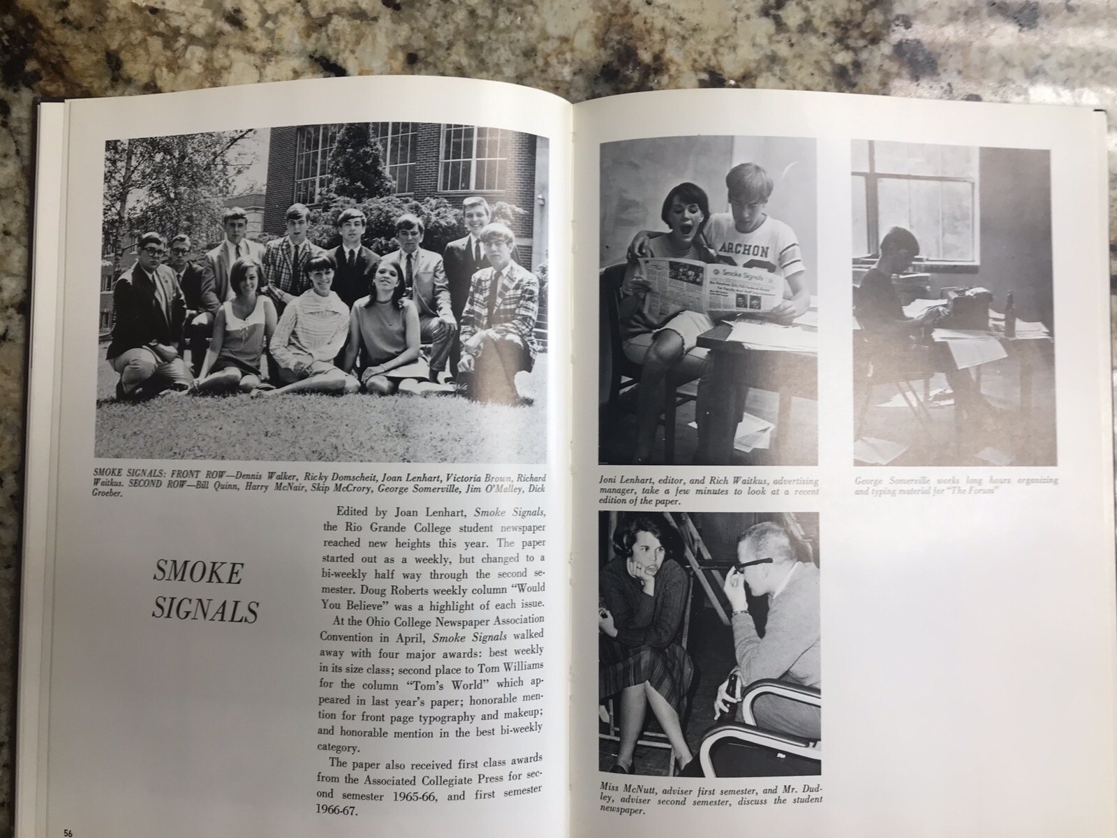 1967 Rio Grande College Yearbook The Grandion, Rio Grande College