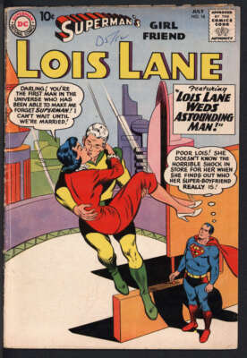 SUPERMAN'S GIRLFRIEND LOIS LANE #18 4.0 // DC COMICS 1960