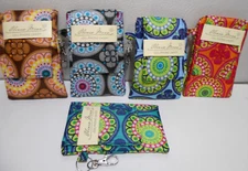 1 NEW Olivia Moss CELL PHONE POUCH CADDY Colorful Medallion Print 