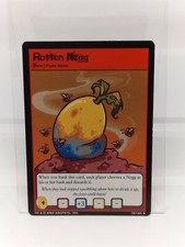 NEOPETS TRADING CARD GAME CURSE OF MARAQUA ROTTEN NEGG 72/120 UNCOMMON 2005