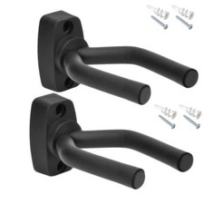2 Pack Guitar Mount Wall Hanger Ukulele Holder Mandoline Rack with Hardware