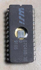 Waferscale 57C49B-35 57C49 64K High Speed CMOS EPROM - UV Eraseable