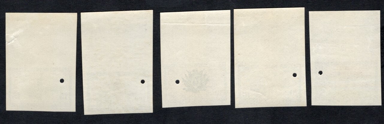 Honduras 1957 5 stamps Mi#Dienst 189-198 PROOF R MNH