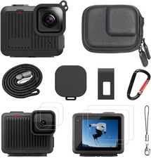 Accessories Kit Battery Side Cover Case Storage Bag for GoPro Go pro Hero HD 4K