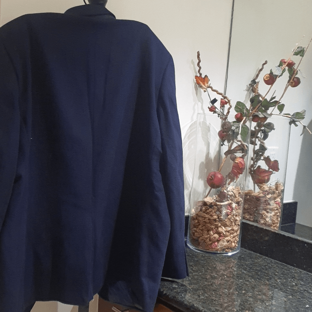 Ralph Lauren Wool Cashmere Blend Landon Blazer Jacket Navy Blue men's 48L New eBay