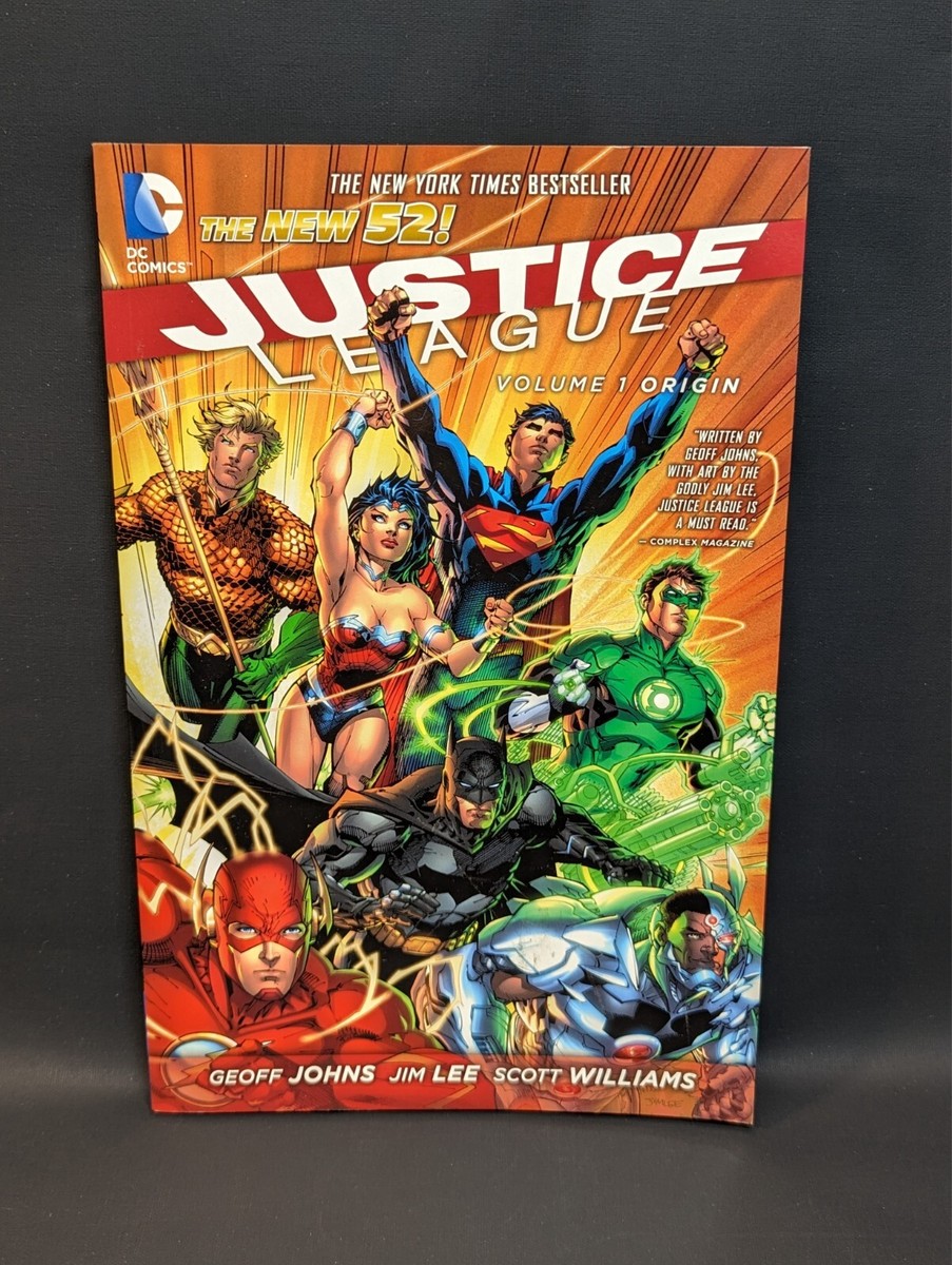 DC Comics Justice League Vol 1 ORIGIN, TPB, (New 52) By Geoff