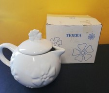 MULINO BIANCO TEIERA 2010 PORCELLANA BIANCA CAFFETTIERA LATTIERA