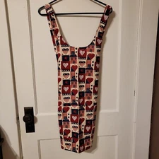 Handmade CrossBack Criss Cross Apron Smock Kitchen Cooking Craft Work Mid Length