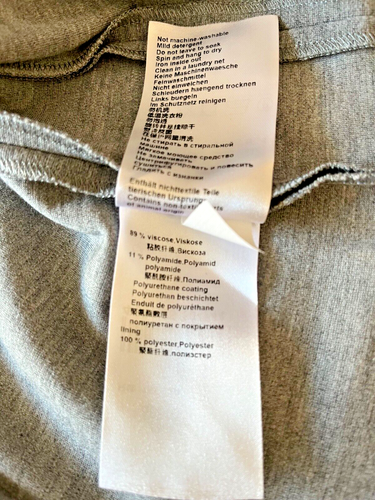 MARC CAIN Klassischer Jersey Blazer Damen Größe N3, DE 38 grau Business-Look - Bild 4 von 5