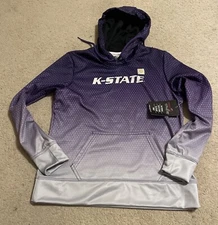 KSTATE Officially Licensed Purple Hoodie Size Juniors Small. New With Tags