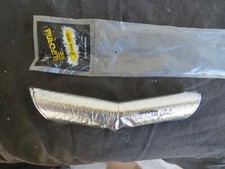 V BAR PAD SILVER CALIFORNIA LITE JOHAR BMX CRUISER RACING FLITE VINTAGE  NOS