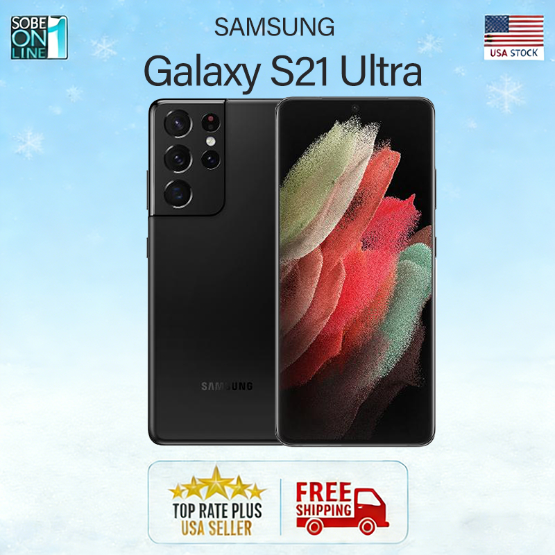 Samsung Galaxy S21 Ultra - 128 GB - Phantom Black (Unlocked) for