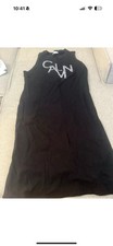 Calvin Klein Dress With Logo Women Black 