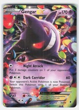 Gengar EX Holo Ultra Rare XY - Phantom Forces 34/119 on eBay