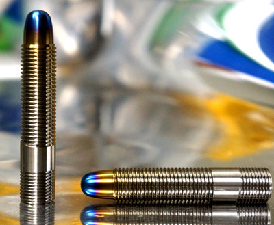 20x set 14x1.5 14x1.5 75mm Titanium Wheel Stud Conversion Kit