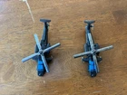 Vintage 80s Gobots Wrong Way Helicopter x 2