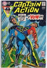 CAPTAIN ACTION # 3 US DC Comic 1968