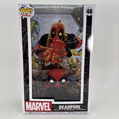 Funko Pop! Marvel Deadpool #46 Comic Book Cover with Case