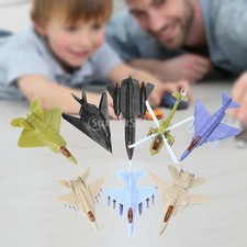 8 Pieces Air Force Jet Play Set Jet Model Airplane Toys Set