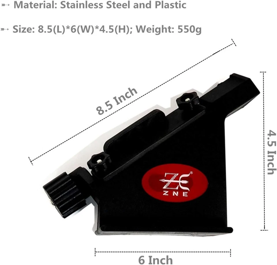 Adjustable Fletching Jig Straight and Helix Tool with Clamp for DIY Archery Arro - Image 3 of 4