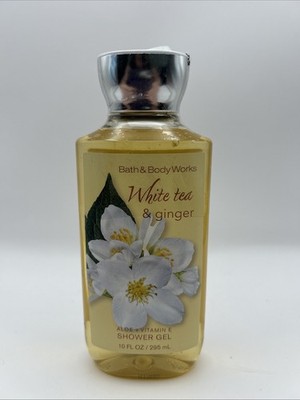 Bath & Body Works Shower Gel White tea & ginger 10fl/oz FREE SHIP