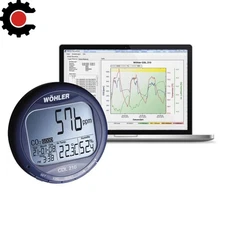 WOHLER CDL 210 CO2 Monitor for CO2, Humidity and Temperature