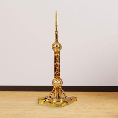 Shanghai Oriental Pearl Tower Famous Architectural Decoration Travel Souvenir