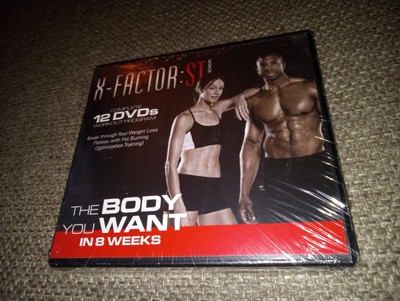 Brand New Weider X Factor ST Complete 12 DVDs Workout Program  8 Week Training