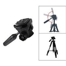 Camera Tripod Head Mount Adapter Professional Panoramic Black Accessories